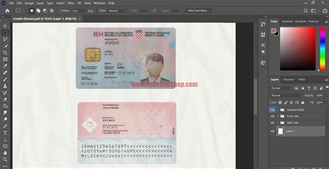 fake ID Card Psd Template Archives - fakedocshop