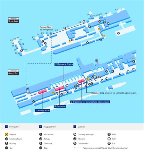 Mexico city airport code map - welljmk