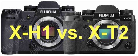 Fujifilm X-H1 Vs. X-T2 Specs Comparison - Fuji Rumors