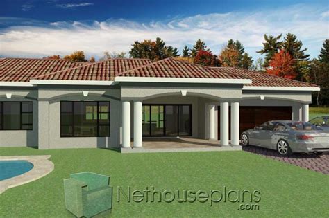 3 Bedroom House Plans South Africa|House Designs Plans|NethouseplansNethouseplans