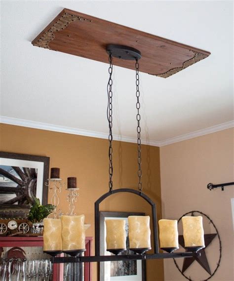 Rustic Ceiling Medallion – The Windswept Cowboy Farmhouse Ceiling ...