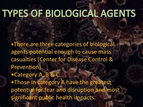 Types of Biological Disasters