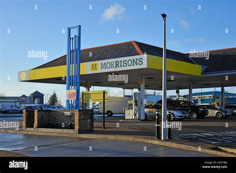 Morrisons petrol station hi-res stock photography and images - Alamy