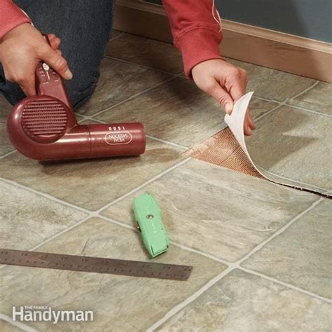 Repair Vinyl Flooring: Patch Damaged Flooring | The Family Handyman