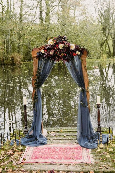 27+ Beautiful Rustic Wedding Backdrop Idea | Rustic wedding backdrops, Romantic wedding ...