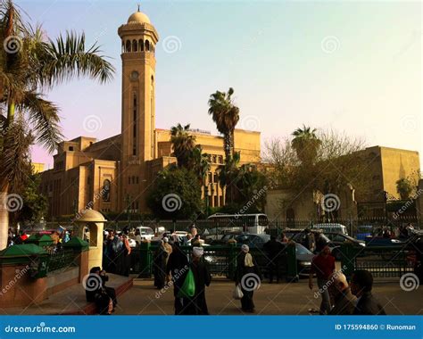 Al Azhar University in Cairo Editorial Image - Image of landmark ...