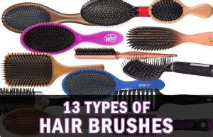 13 Different Types of Hair Brushes (and Their Uses)