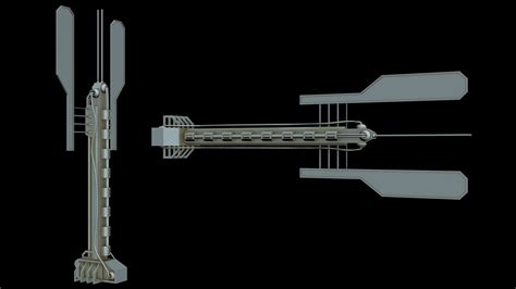 3D starship greeble 2 model - TurboSquid 1201876