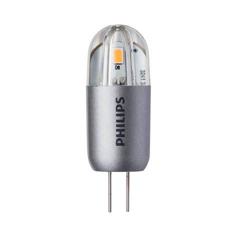 Philips 10W Equivalent Bright White T3 G4 Base 12-Volt Capsule LED Light Bulb-458497 - The Home ...