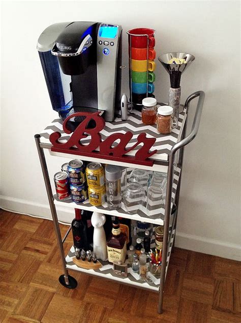 14 Inspiring DIY Bar Cart Designs And Makeovers