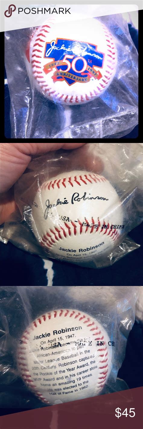 √ Jackie Robinson Autograph