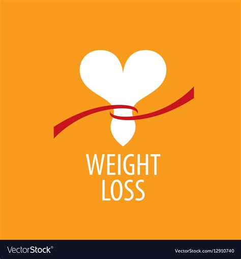 Weight loss logo Royalty Free Vector Image - VectorStock