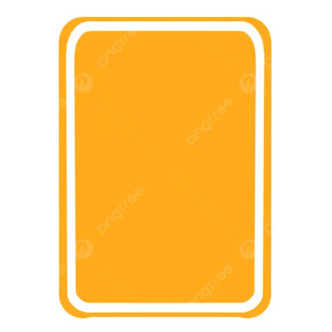 Orange Rectangle Clipart Transparent PNG Hd, Orange Rectangle Text Box ...