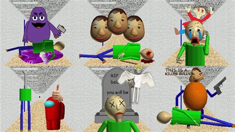 But Baldi Dies & Fainted 10 Mods Different In Baldi's Basics Mods ...