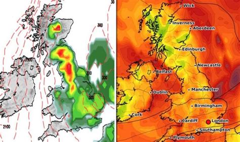 UK snow map: Chart turns red as -3C air grips nation - ‘Snow showers ...