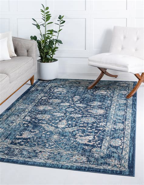 Navy Blue 10' x 13' Stockholm Rug | Rugs.ca