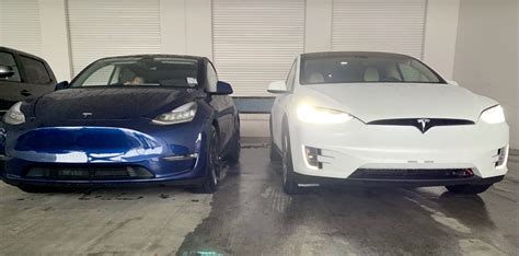 tesla-model-y-vs-model-x-size-front - TESLARATI