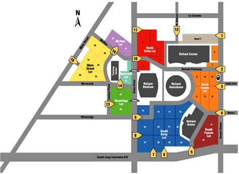 NRG Stadium, Houston TX - Seating Chart View