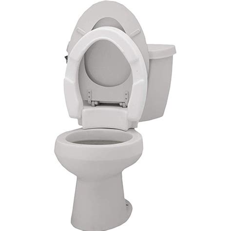 Buy Nova Elongated Hinged Toilet Seat Riser - Toilet Seat Raisers