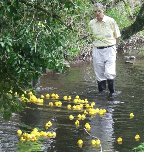 Duck Race at Wymondham Abbey on Monday 10th April