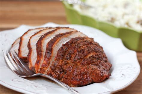 Herb Rubbed Sirloin Tip Pork Roast Recipe - (4/5)