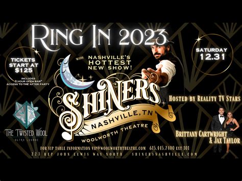 Shiners NYE - With Reality TV Stars Brittany Cartwright & Jax Taylor | Downtown Nashville