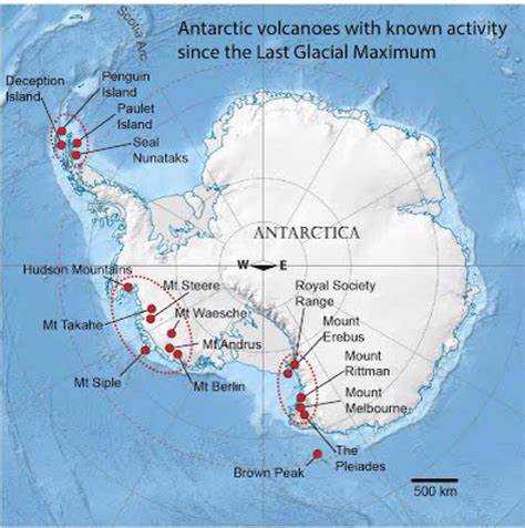 Mount Erebus Map