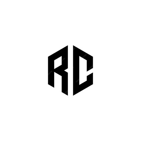 Premium Vector | RC logo vector