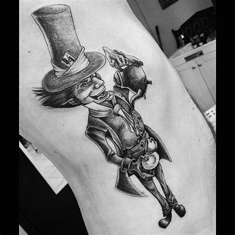 Steampunk Mad Hatter Drawing