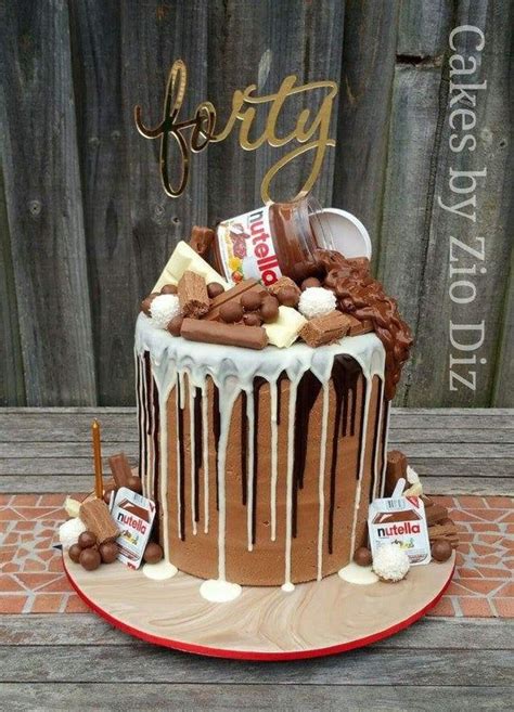 40th Birthday Cake Topper Reads: forty Cake Topper measures approx ...