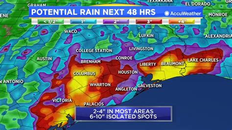 Houston Weather: Tropical disturbance sends moisture to SE TX bringing ...