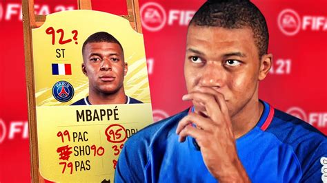 Famous Footballers GUESS their FIFA 21 RATINGS! ft. Kylian Mbappe - YouTube