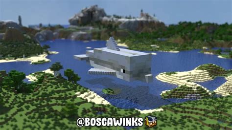 Dolphin Mob Statue Minecraft Map