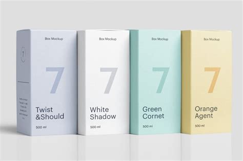 Do modern minimalist box packaging design by Gopal00 | Fiverr