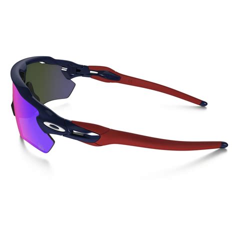 Oakley Radar EV Path Team USA Dark Blue w/Positive Red Iridium Sunglasses