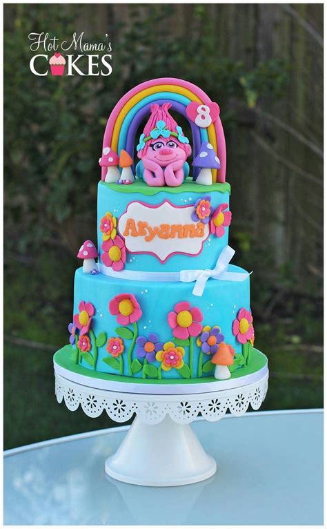 Trolls cake Trolls Birthday Party, Birthday Cake Girls, Birthday Parties, Troll Party, 4th ...