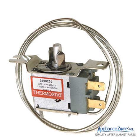 Replacement 2198202 Refrigerator Thermostat for Whirlpool | Appliance Zone