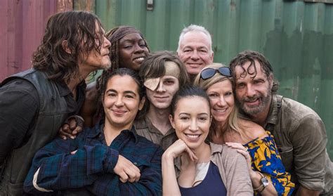 Andrew Lincoln, Norman Reedus, Danai Gurira and The Walking Dead Cast ...