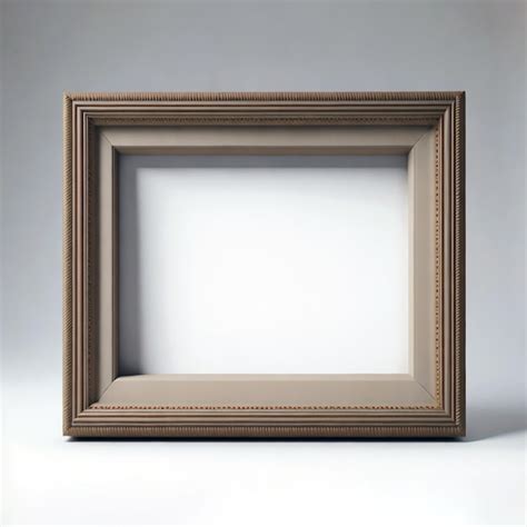 Premium AI Image | Canvas mockup frame