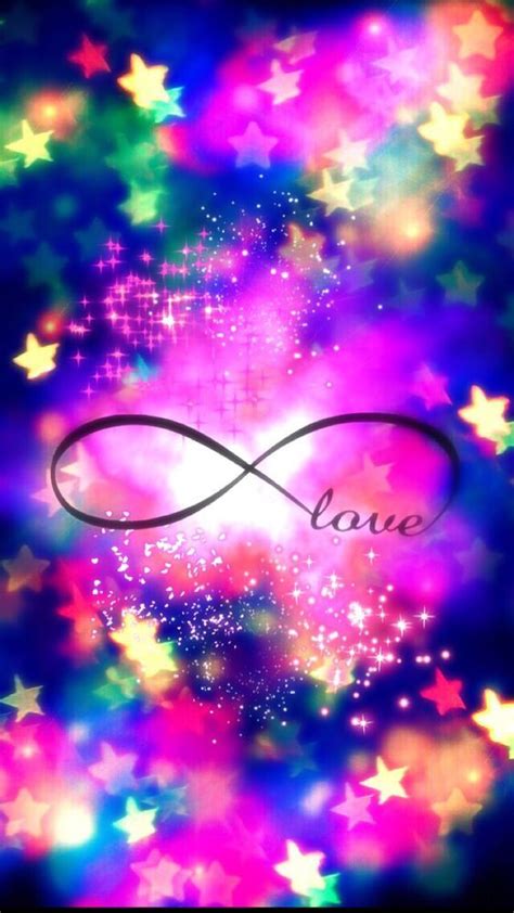 Infinity love Whats Wallpaper, Sparkle Wallpaper, Phone Screen Wallpaper, Heart Wallpaper ...