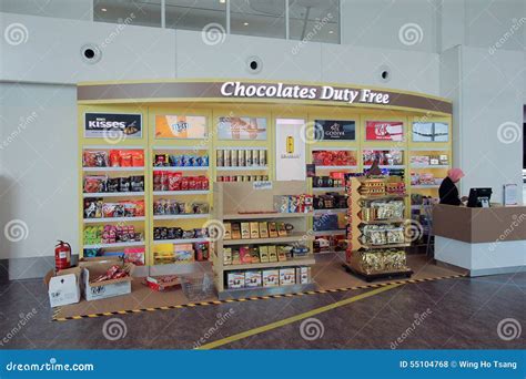 Chocolates Duty Free Shop in Kuala Lumpur International Airport Editorial Stock Photo - Image of ...