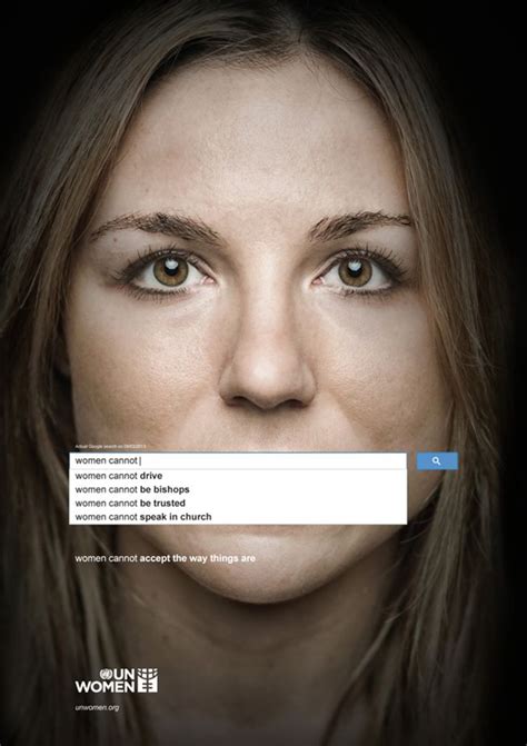 Powerful Ads Use Real Google Searches to Show the Scope of Sexism Worldwide | Print ads, Ad ...