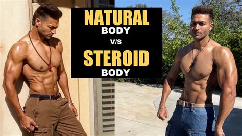 Natural Body Vs Steroid Body