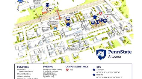 University Park Campus Map