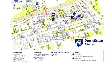 University Park Campus Map
