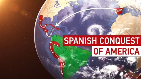 Spanish Colonization Of America | Animated Map - YouTube