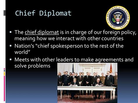 PPT - Roles of the President PowerPoint Presentation, free download - ID:2712919