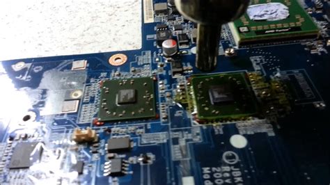 EASY. Hp laptop video card repair . REPAIR THAT WILL LAST - YouTube