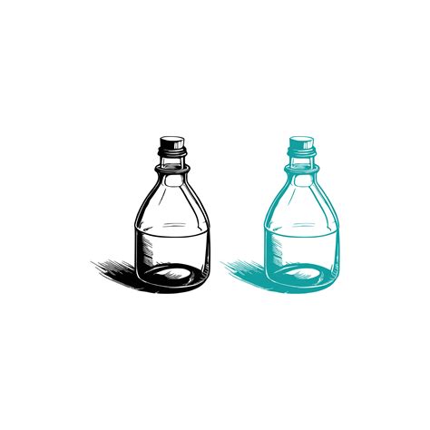 Glass Bottle Vector 25790436 Vector Art at Vecteezy