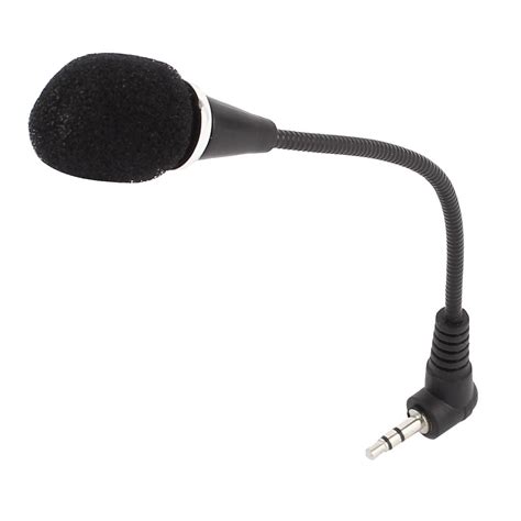 Portable Laptop PC Computer Notebook 3.5mm Microphone Mic Black ...